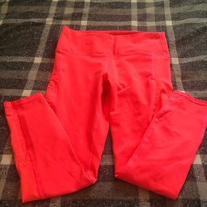 Bright coral 7/8 leggings